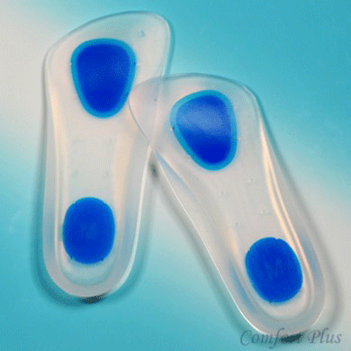 Silicone insoles (3/4 length)