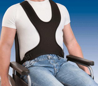 Technische Weste ohne Reißverschluss für Rollstühle