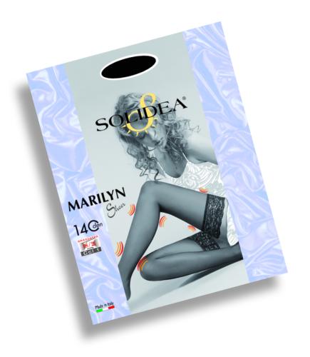Selbsthaftender Strumpf glattgestrickt Marilyn 140D sheer (18/21 mmHg)