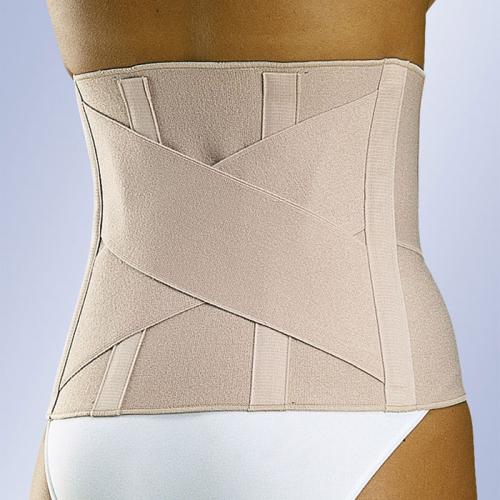Elastische Rückenbandage ultradünn und leicht