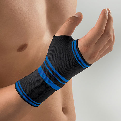 Color wrist support orthosis to put on
