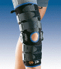Knee Support Open Style Genu-Tex Lock long Colours : Black