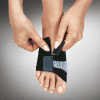 Anatomical splay foot bandage with pad Metarso