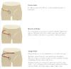Unilateral Comfort Hernia Bandage for inguinal hernia reduction with a choice of springs and pads Accessory : Long spring