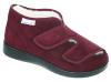 Variable volume medical slippers with wool lining Colours : Bordeaux