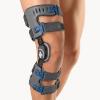 Knee relief brace for isolated medial / lateral gonarthrosis up to 5° axial deviation
