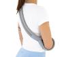 Shoulder and elbow support bandage compatible with plaster cast