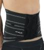 Lumbar support belt brace (33 cm) (lumbosacral) with removable stabilisers