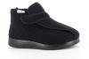 Medical shoes with front and rear openings Colours : Black