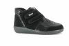 Variable volume therapeutic footwear Stretch Colours : Black