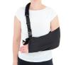 Shoulder/arm adduction brace with pouch for immobilisation of the shoulder joint NoMove Colours : Black