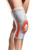 Knee bandage with AIR-MATRIX silicon pads and lateral reinforcement
