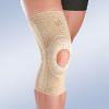BREATHABLE ELASTIC KNEE SUPPORT WITH OPEN KNEECAP, SILICONE PAD AND LATERAL STABILISERS Rodi-3D sss