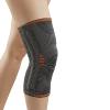 Long elastic knee brace for sports