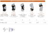 Multi-functional stabilising knee brace made of flexible materials