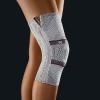 High-quality knee support for compression of soft tissues with silicone pad for stabilisation and relief of the knee joint