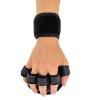 Palmar rest orthosis wrist hand fingers thumb with curved pad