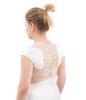 Back posture brace with soft hinges Colours : Beige