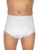 Cotton brief with impermeable and breathable underwear protection made of polyurethane for moderate urinary leakage
