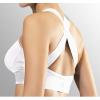 Postural effect adjustable back bra Colours : White