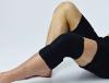 Knee support adjustable and total opening