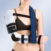 Articulated elbow brace with wrist support ECM
