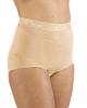 Abdominal support briefs to reduce inguinal hernias in women