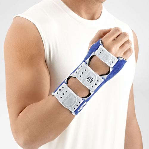 Brace for immobilization of the wrist ManuLoc