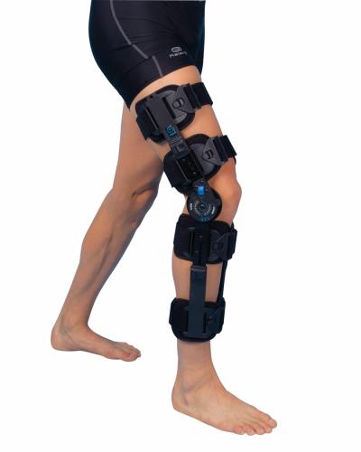 ROM RS-3000 articulated telescopic knee brace