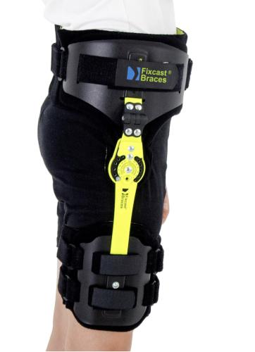 ROM pediatric articulated knee brace