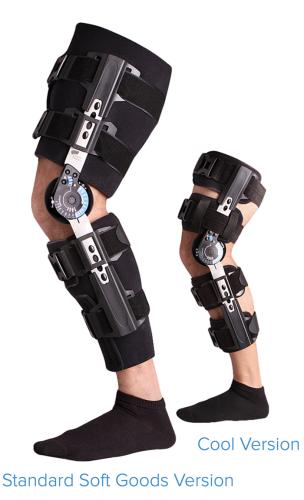Post-operative knee brace Breg T-scope