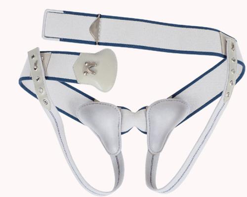 Bilateral Hernia Trusses with anatomical pads Anatoflex duo