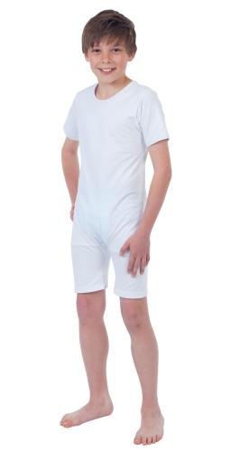 Bodysuit for incontinence and/or dementia for children with crotch zip