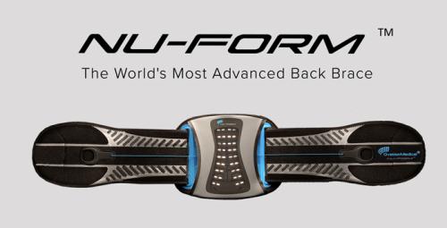 The World's Most Advanced Back Brace NU-FORM L0627