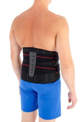 Back brace with fasteners for men - SUV