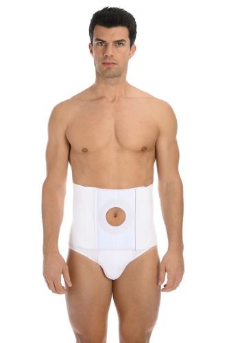 Pannello Cotton Elastic Ostomy Belt with Removable Faceplate