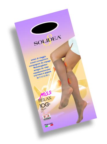 Compressive socks Miss Relax 100D sheer (15/18 mmHg)