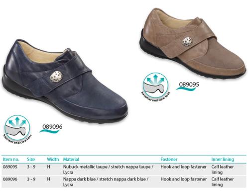 Shoes with variable volume Actiflex