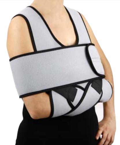 Dual-support shoulder immobiliser