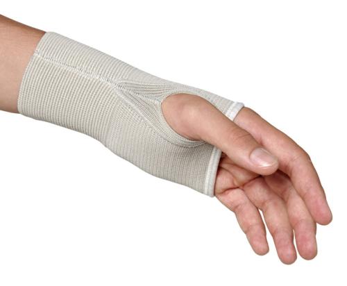 Elastic wrist and thumb root support
