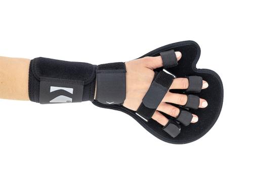 ABS hand-finger positioning brace