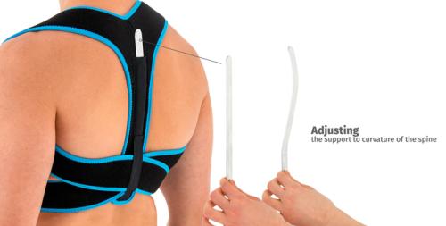 Back posture corrector blue touch