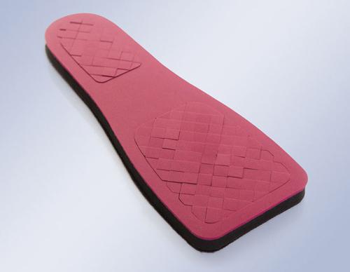 Insole for diabetic foot and ulcerations for shoe