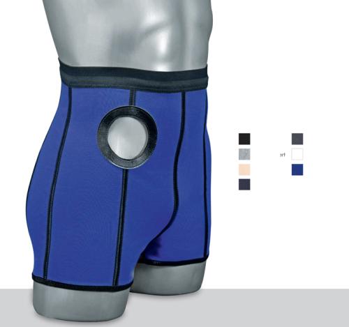 Slip-Boxer for hernia support eventration