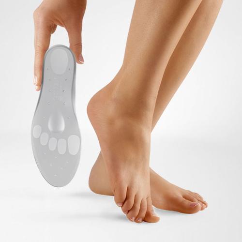 Viscoelastic insoles for the reduction of shock loads ViscoPed