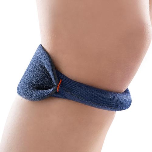 Infrapatellar compression pad with Velcro fastening