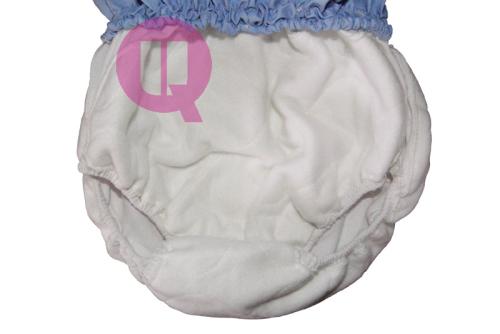 Waterproof adult incontinence cover with velcro