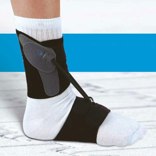 Additional barefoot strap for walking without shoe for Foot-up AirMed