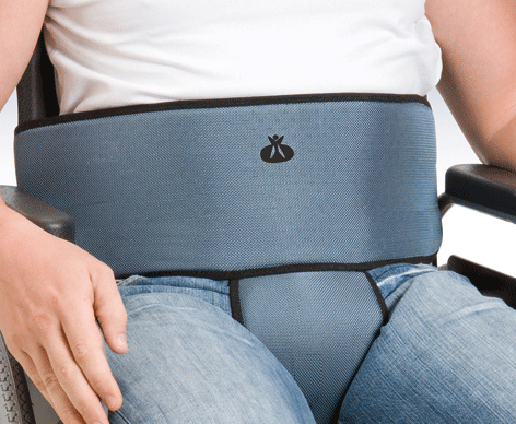 Arnés de cinturón perineal para apoyo de la silla