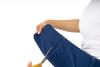 Vendaje ortopédico para estabilización y protección de la cadera con almohadilla extraíble